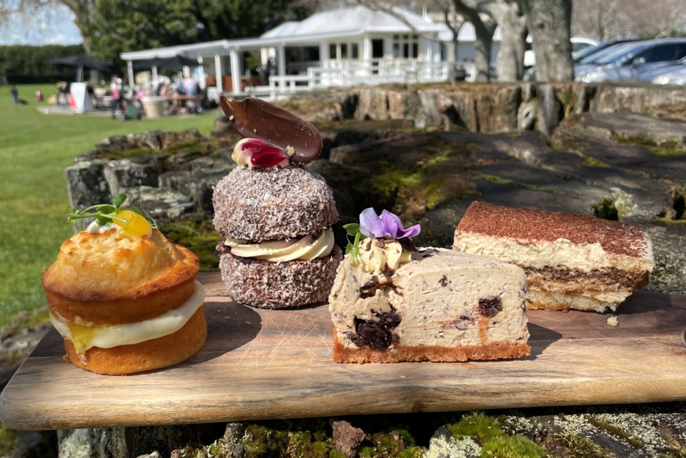 Sweets with cafe