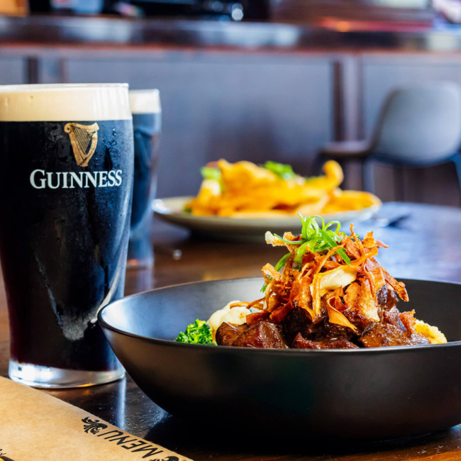 Rosie o Gradys Irish pub Food