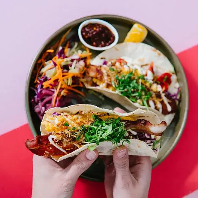 Brunch tacos